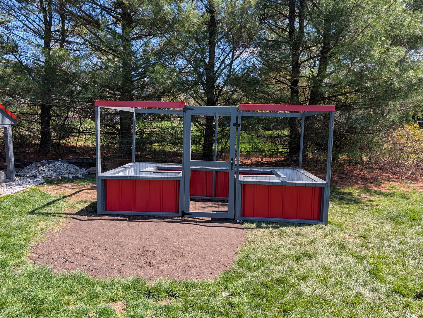 Raised Garden Bed Enclosure - Metal