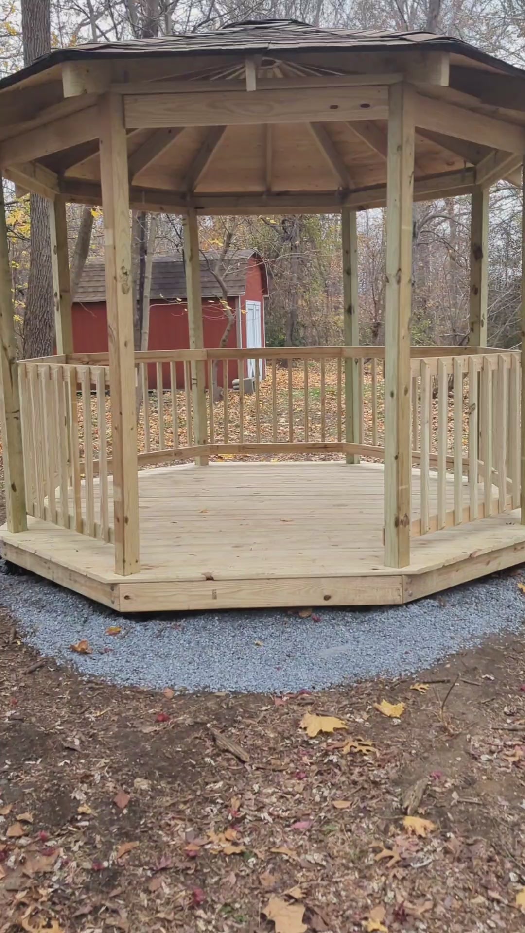 🏡 Octagon Gazebo – Custom-Built Backyard Pavilion