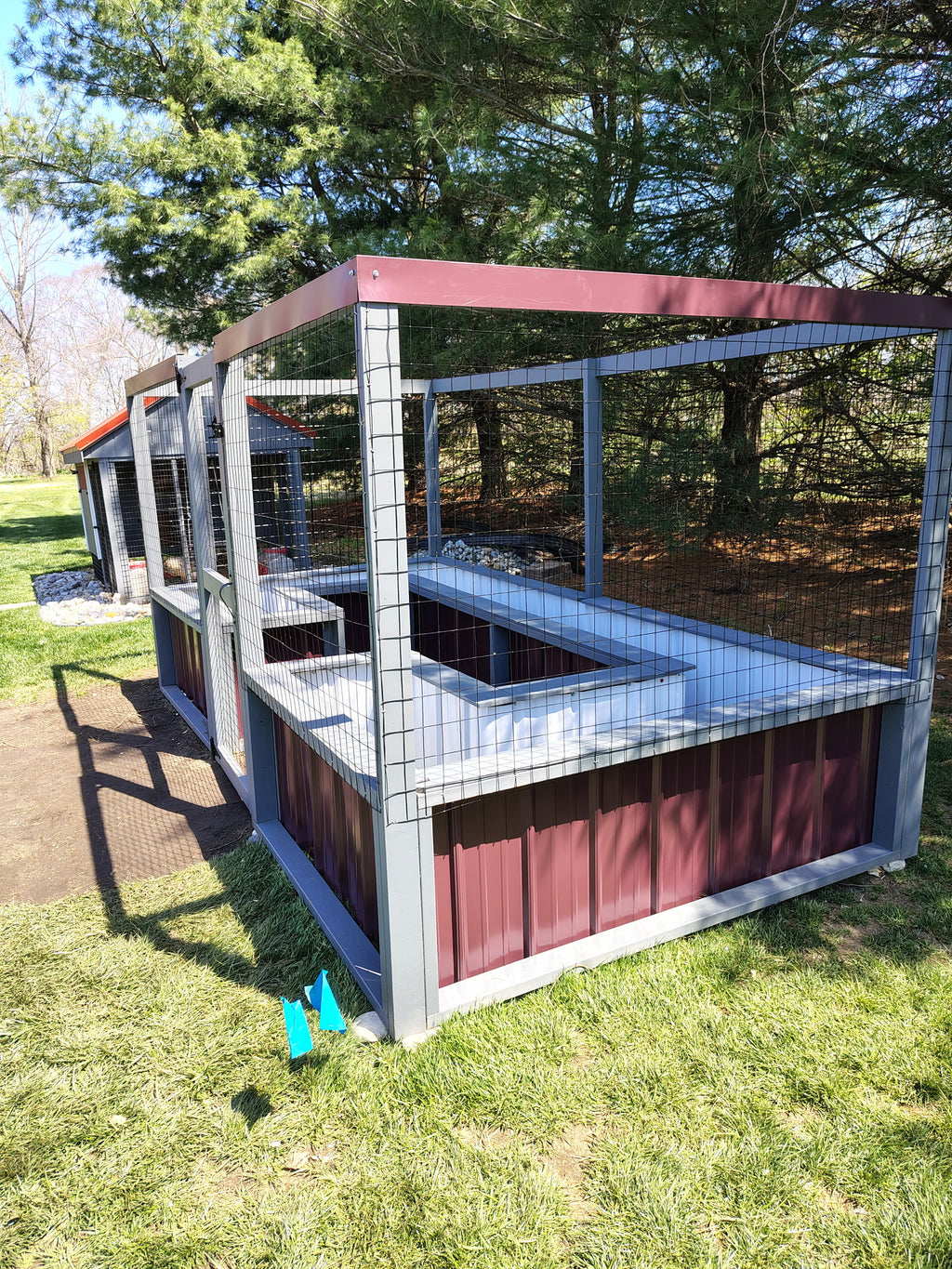 Raised Garden Bed Enclosure - Metal