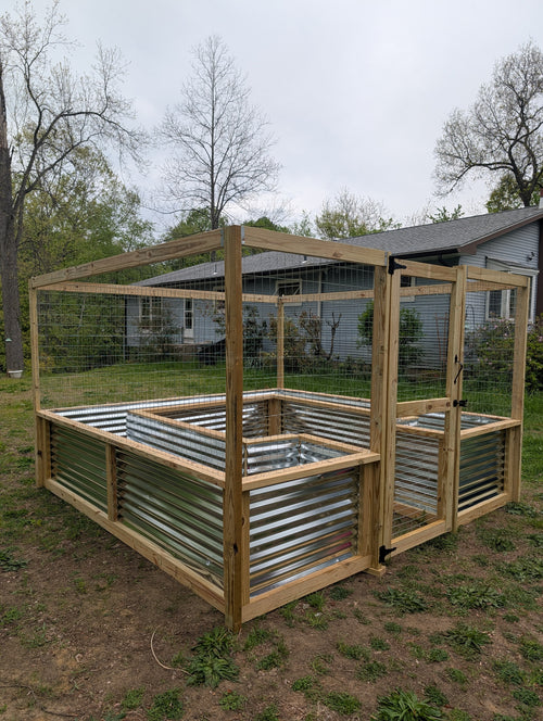 Custom Metal Garden Enclosure