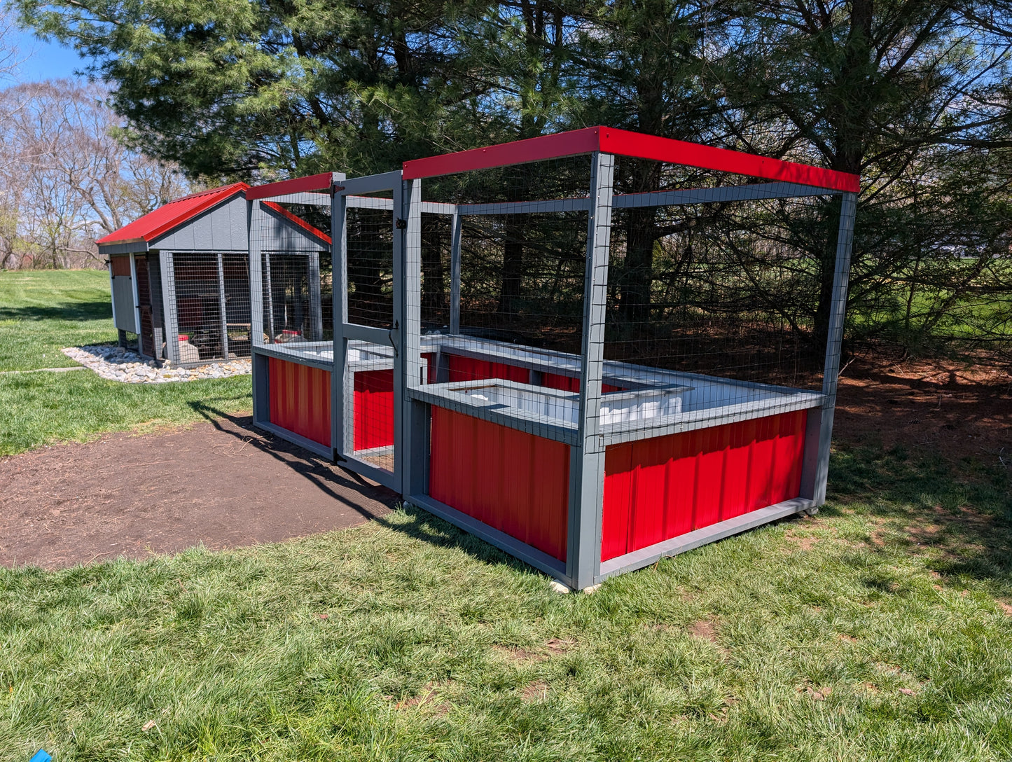 Raised Garden Bed Enclosure - Metal