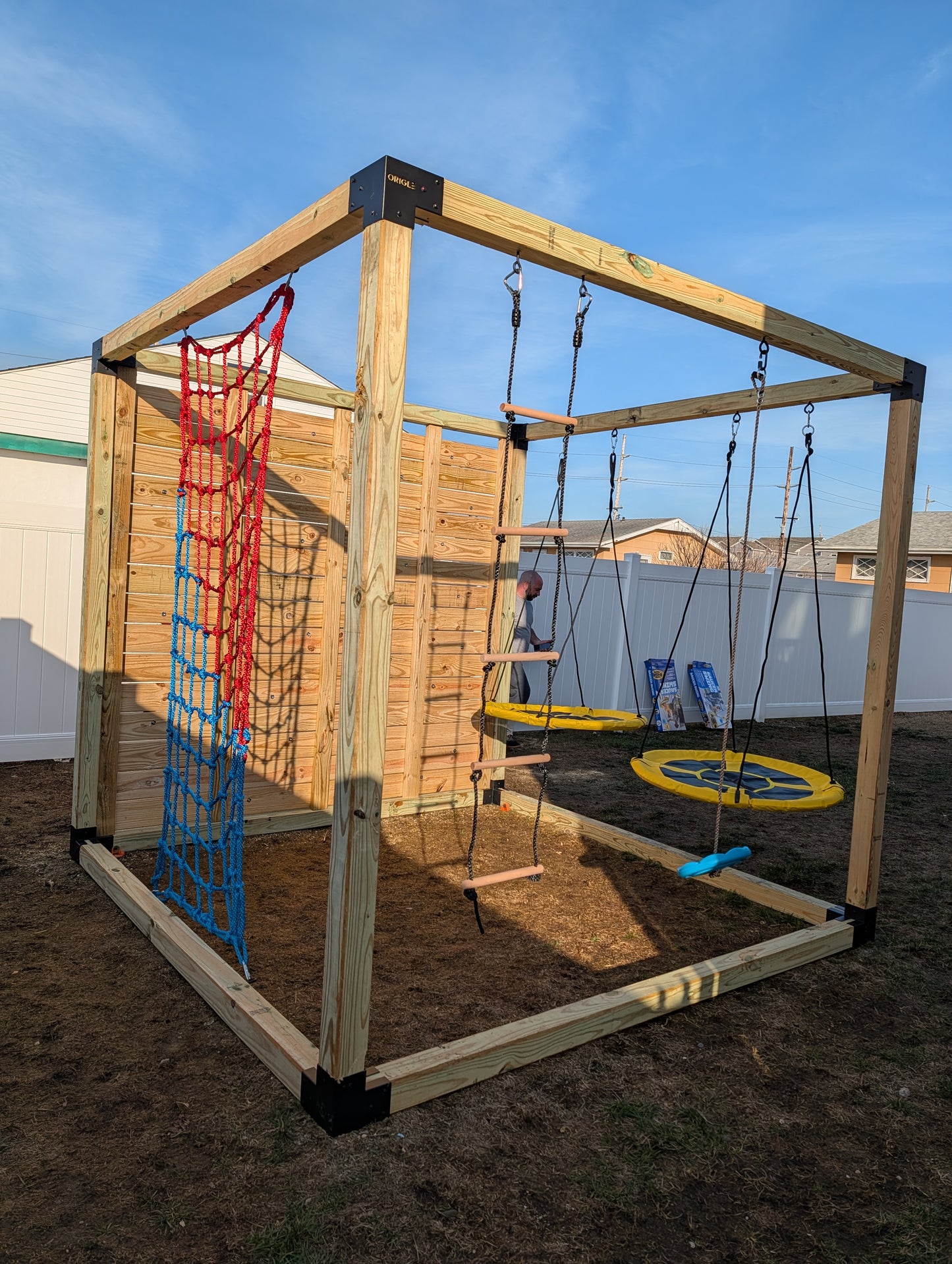The Playground Cube - Custom Backyard Play System