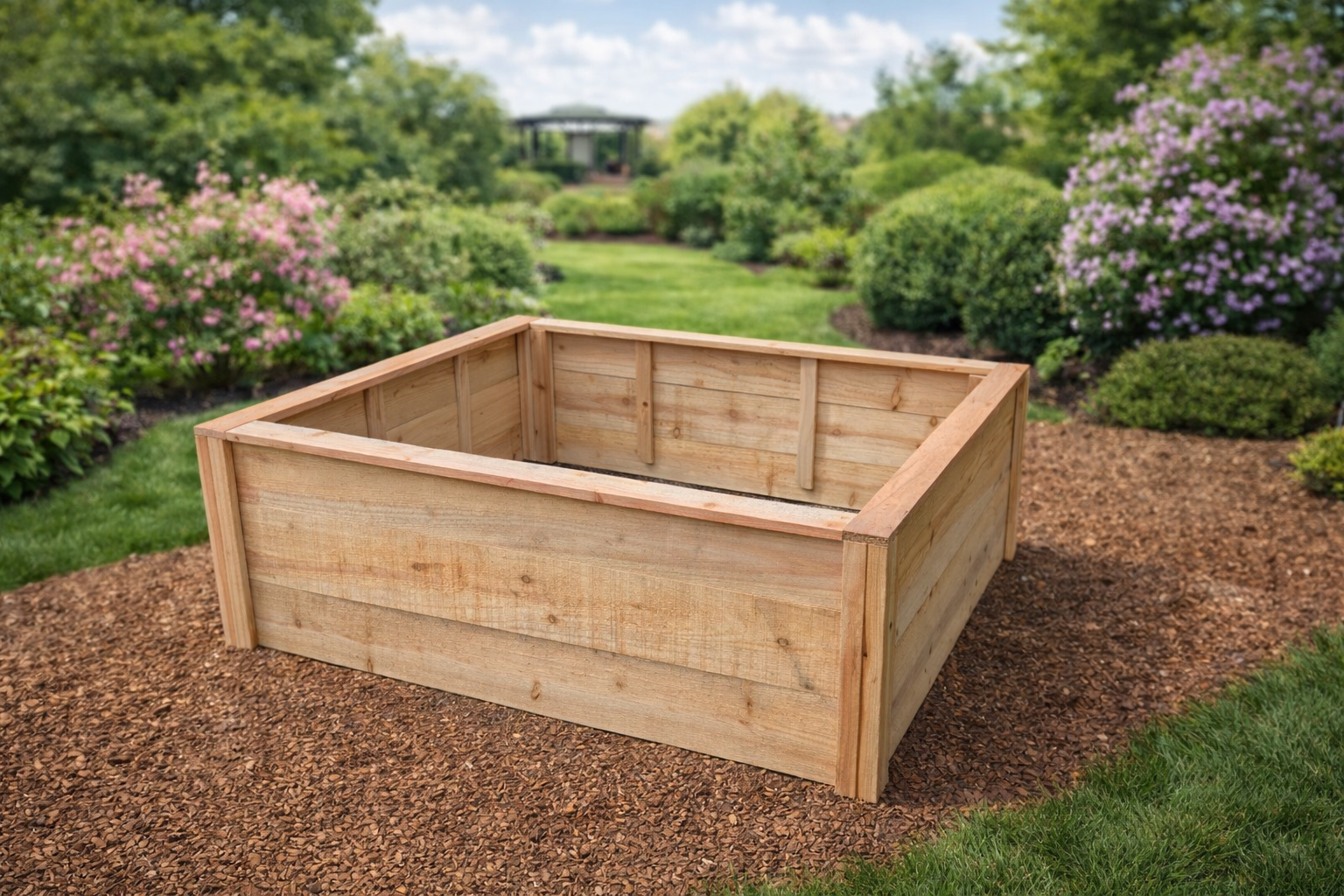 Square Raised Garden Bed