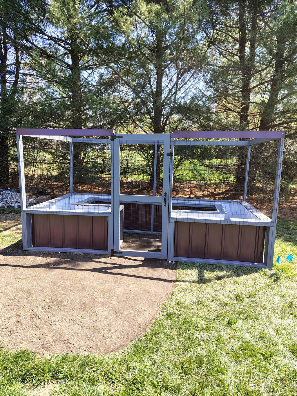 Raised Garden Bed Enclosure - Metal