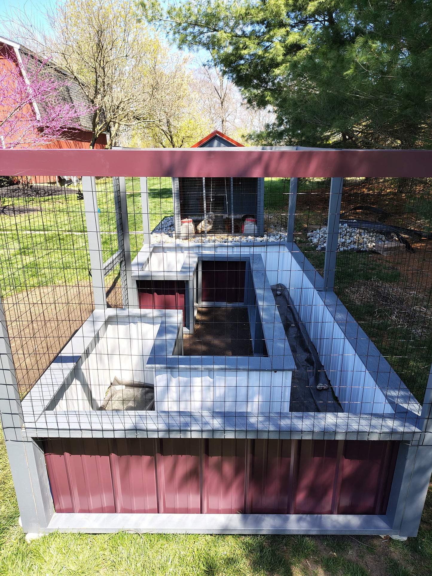 Raised Garden Bed Enclosure - Metal